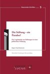 book: Die Stiftung - ein Paradox?