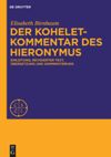 book: Der Koheletkommentar des Hieronymus