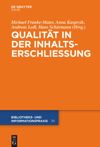 book: Qualität in der Inhaltserschließung